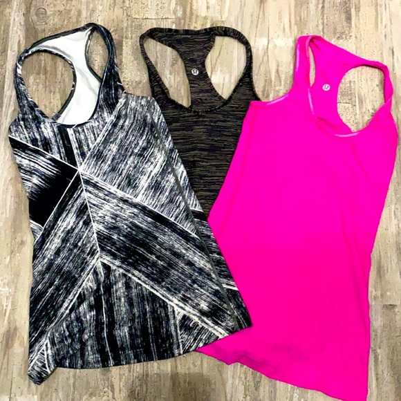 lululemon athletica Tops - 3 for one lululemon tank top lot!